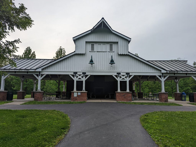 Antrim Shelter Antrim Shelter at Heritage Park in Westerville