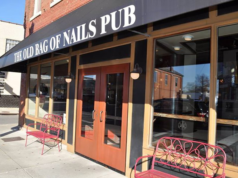Old Bag of Nails pub in Uptown Westerville