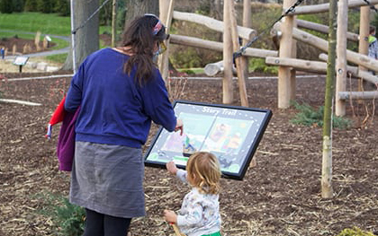 Story Trail Storybook trail by Westerville Public Library