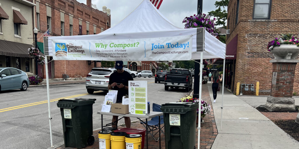 Composting at Westerville Farmers Market
