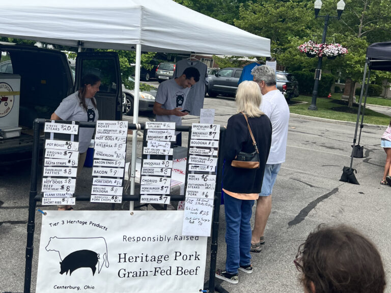 Tier 3 Heritage Products at the Westerville Farmers Market